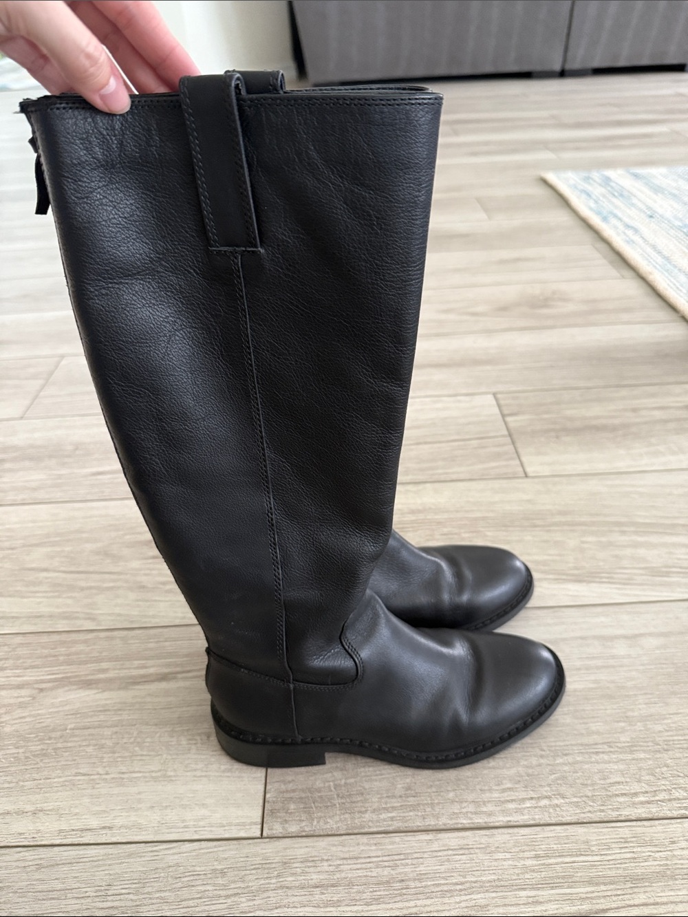 Sofft Women’s Samantha III Water Resistant Knee High Boot Black 6.5